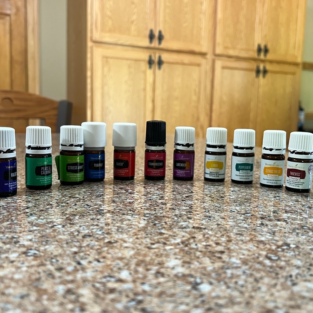 Young Living Essential Oil Collection of 11 scents.